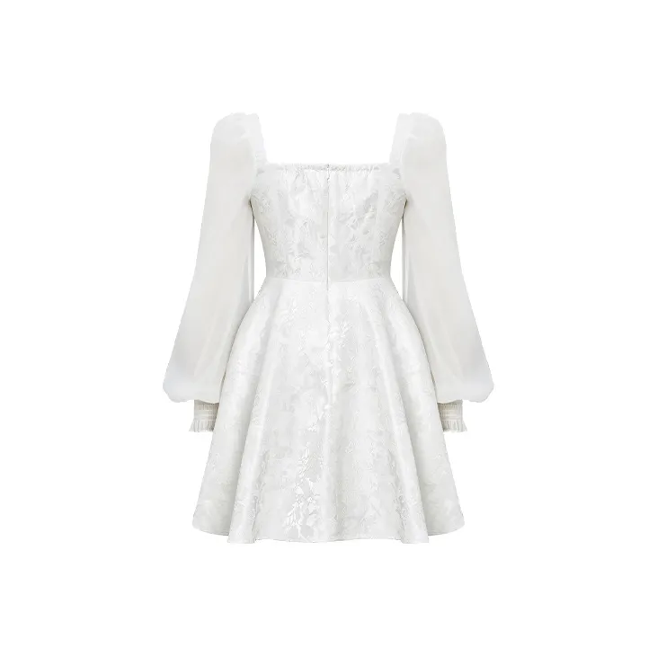 TAMMY TANGS Long Sleeved Dresses Women's White-1