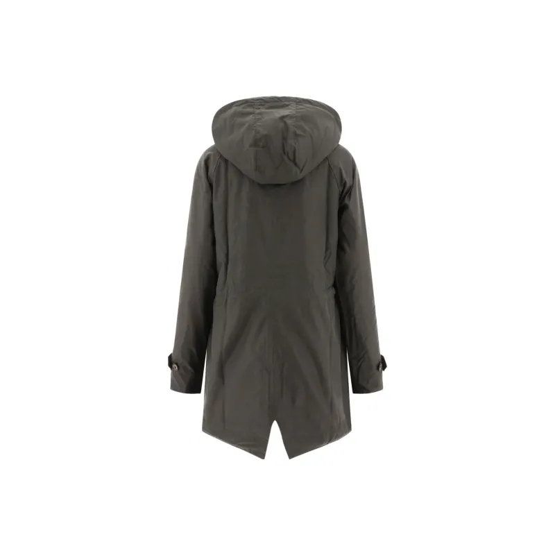 BARBOUR Cannich Wax Hooded Parka-1