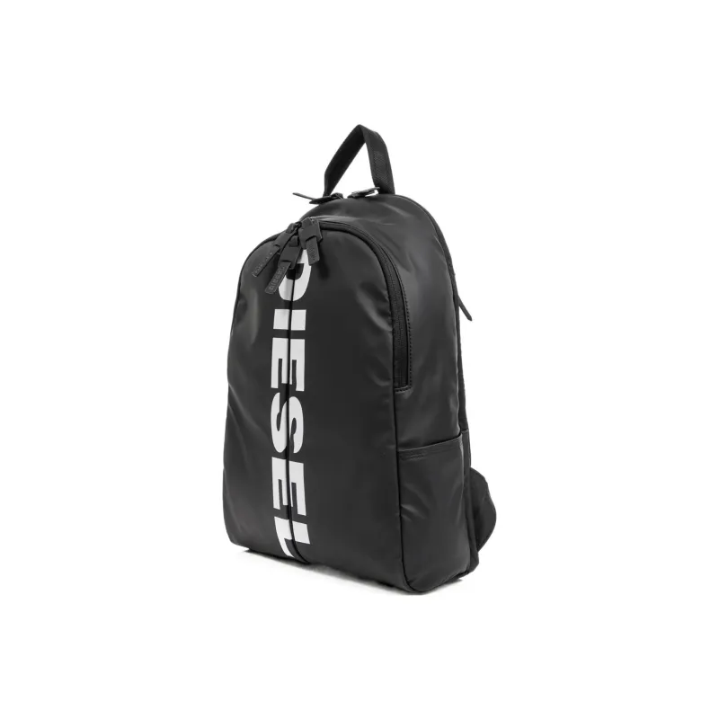 DIESEL Canvas Backpack Regular Men's Black White-1