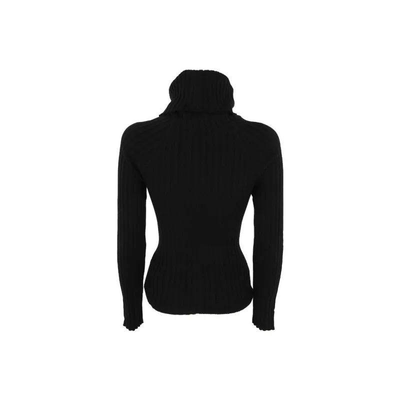 Blumarine Ribbed-knit Cut-out Jumper-1