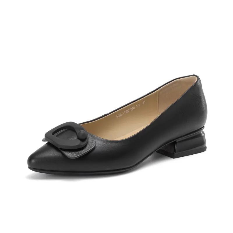 AOKANG Women's Casual Shoes Unlined Shoes 2.5cm Women's Black-1