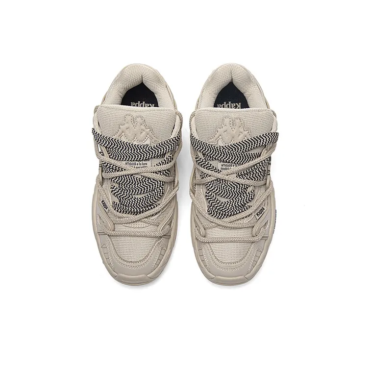 Kappa Low Top Casual Running Shoes Unisex Oxford Brown Black-3