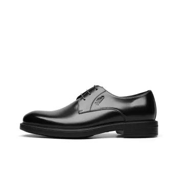 GOLDLION Dress Shoes Men Low Top Black/Brown