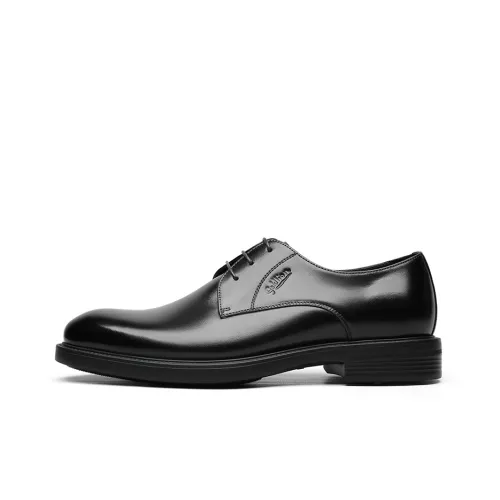 GOLDLION Dress Shoes Men Low-Top