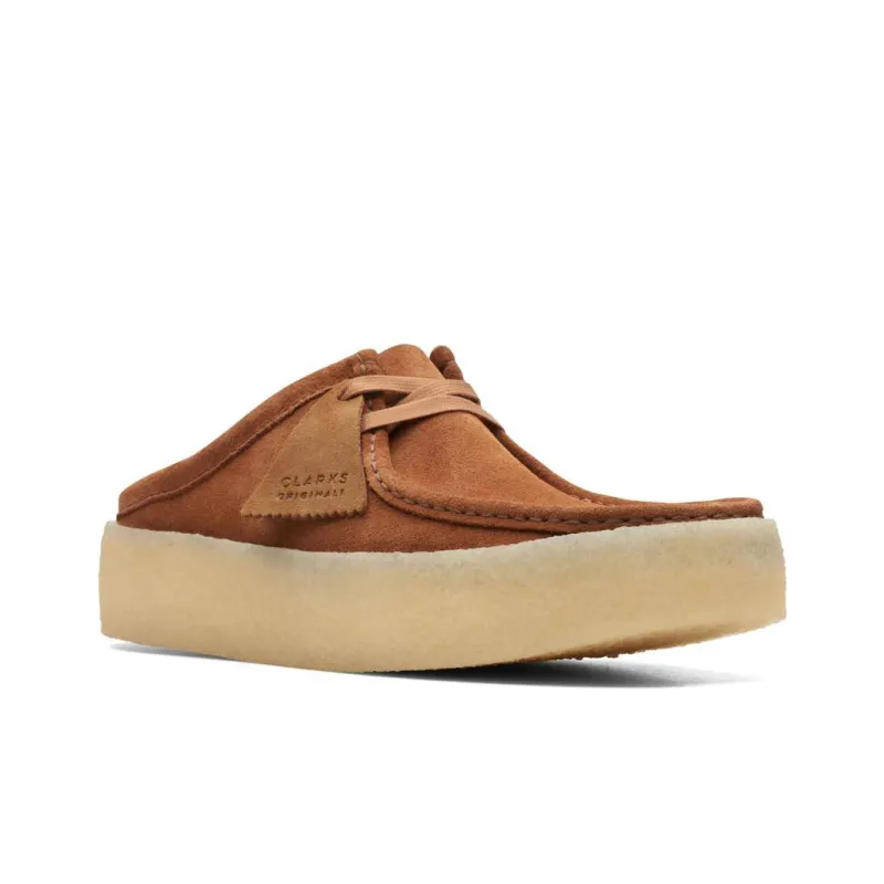 Clarks Originals Wallabee Cup Mule Tan Suede-3
