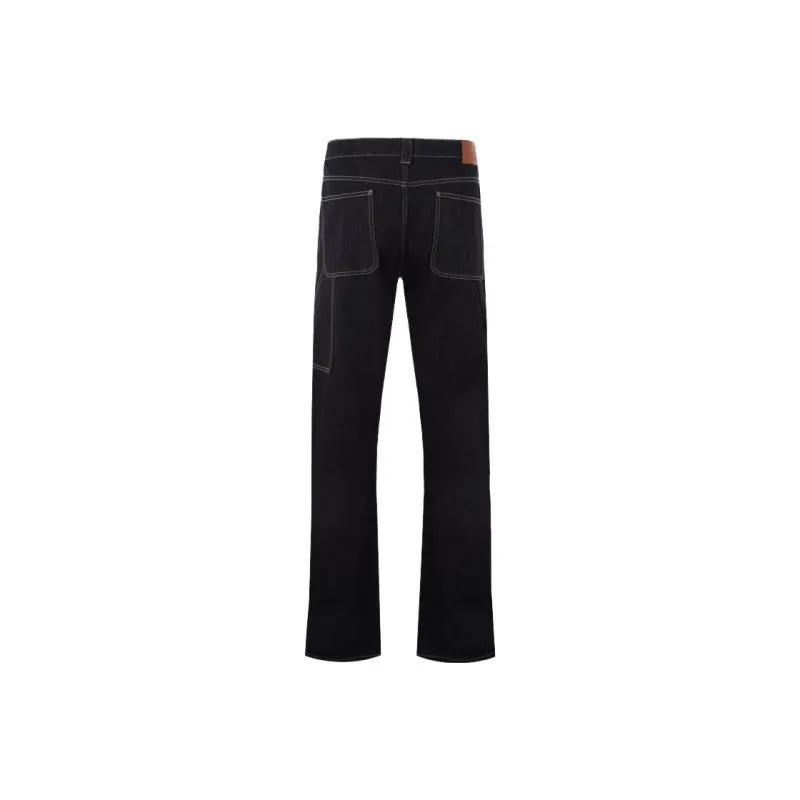 Alexander McQueen Mid Rise Straight Leg Jeans-1