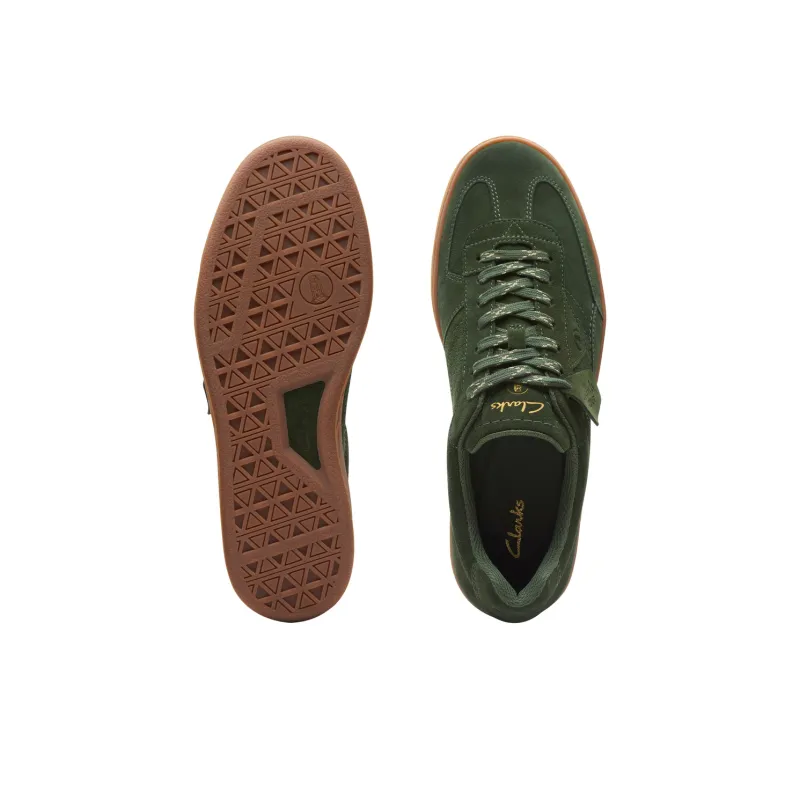 Clarks Art Movement Series Anti Slip Wear Resistant Low Top Skateboard Shoes Men's Green-2