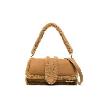 Jacquemus Le Bambimou Doux Shearling Shoulder Bag