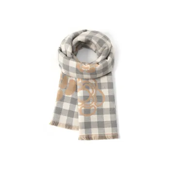 FREE RABBITⅡ Faux Cashmere Knit Scarves Unisex