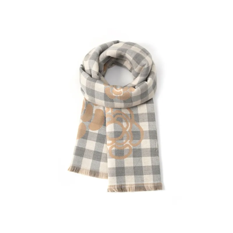 FREE RABBITⅡ Faux Cashmere Knit Scarves Unisex-0