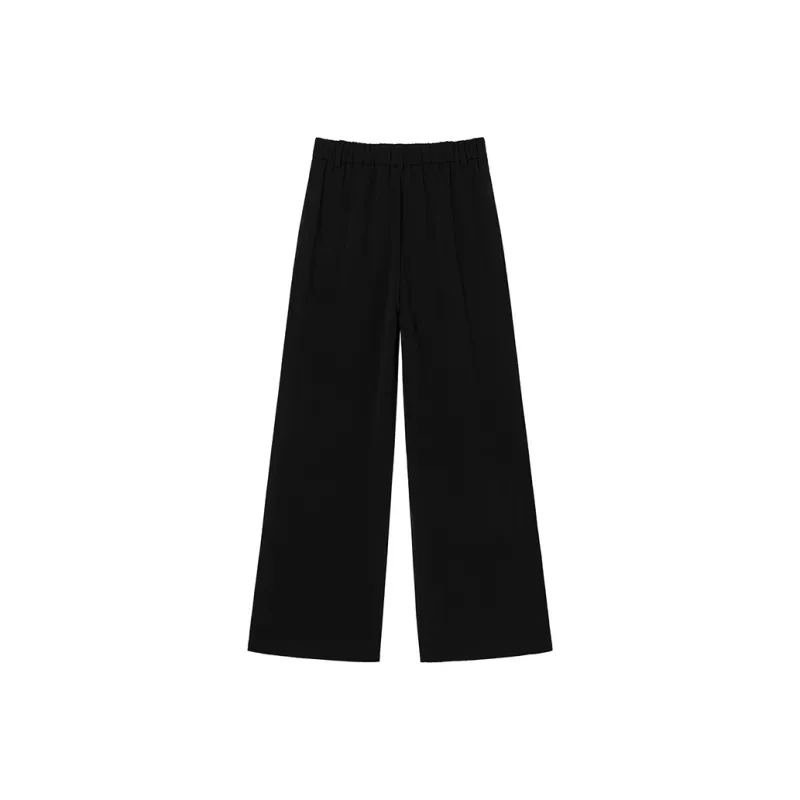 MEETLADY Suit Trousers Women's Black-1