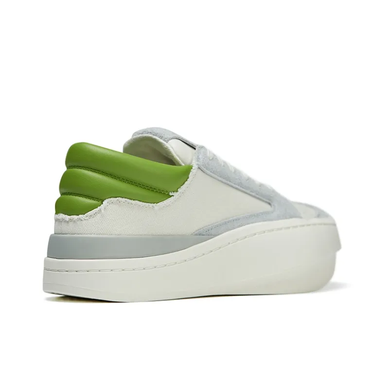 Adidas Y 3 Centennial Lo Off White Wonder Silver Team Rave Green-2
