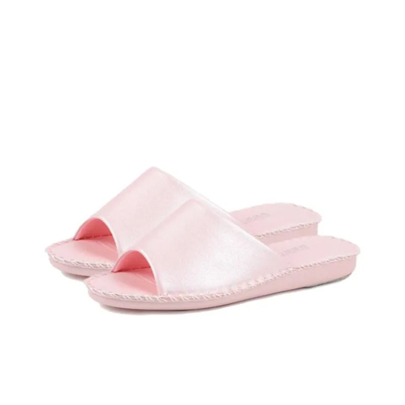 PANSY Slide Slippers Women's Pink/Blue/White-1