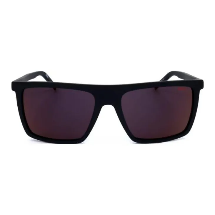 HUGO BOSS Plastic Irregular Shape Sunglasses Men's Black-1