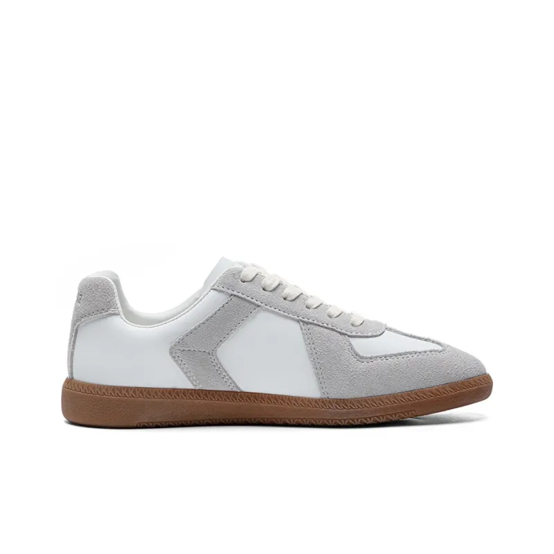 Kappa Low Top Skateboard Shoes Unisex White Gray-1
