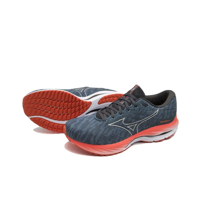 Mizuno Wave Rider 26 2E Wide 'Provincial Blue Soleil'-2