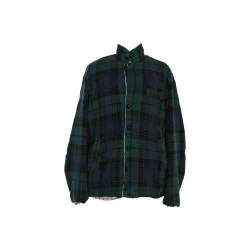 Sacai Jackets Men Green