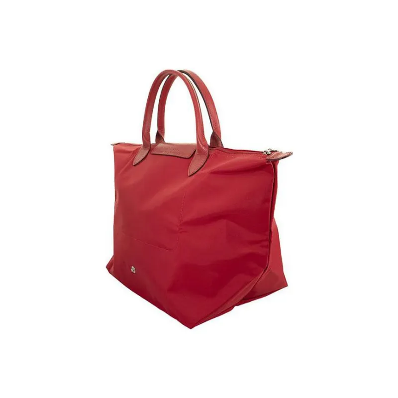 LONGCHAMP Nylon Dumpling Bag Handbag Regular Women's Red-4