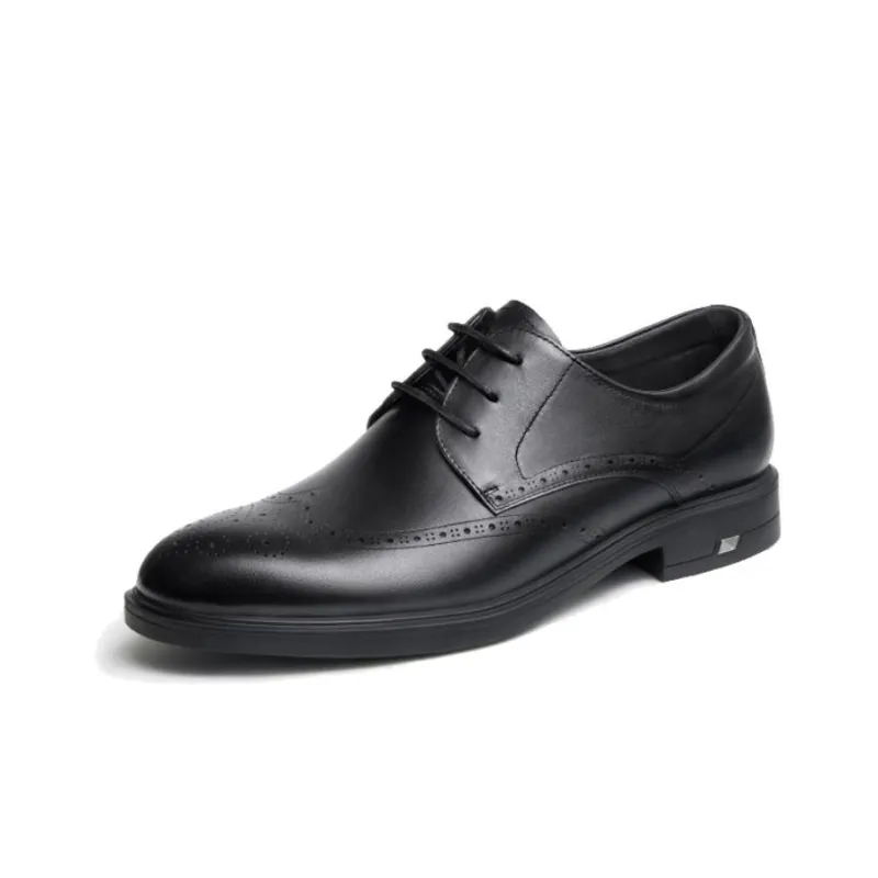 CAMEL Dress Shoes Men Low Top Brown/Black-0