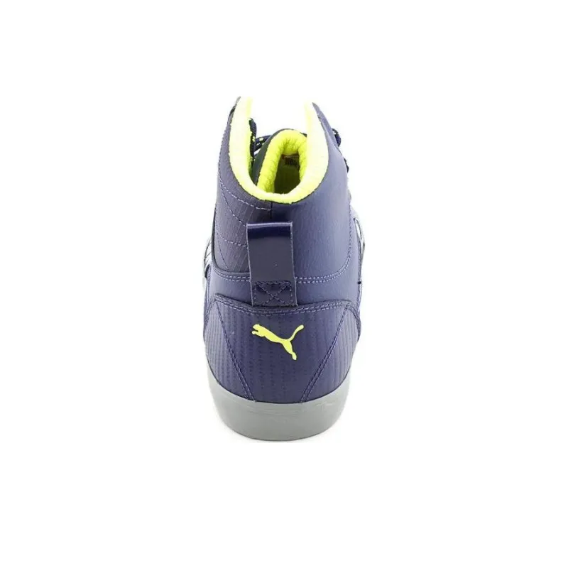 PUMA Tipton L Lux Mediebal Blue/Fluo Yellow-3