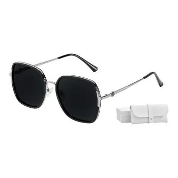 CLARKIA FLOWER Alloy Oval Sunglasses Unisex