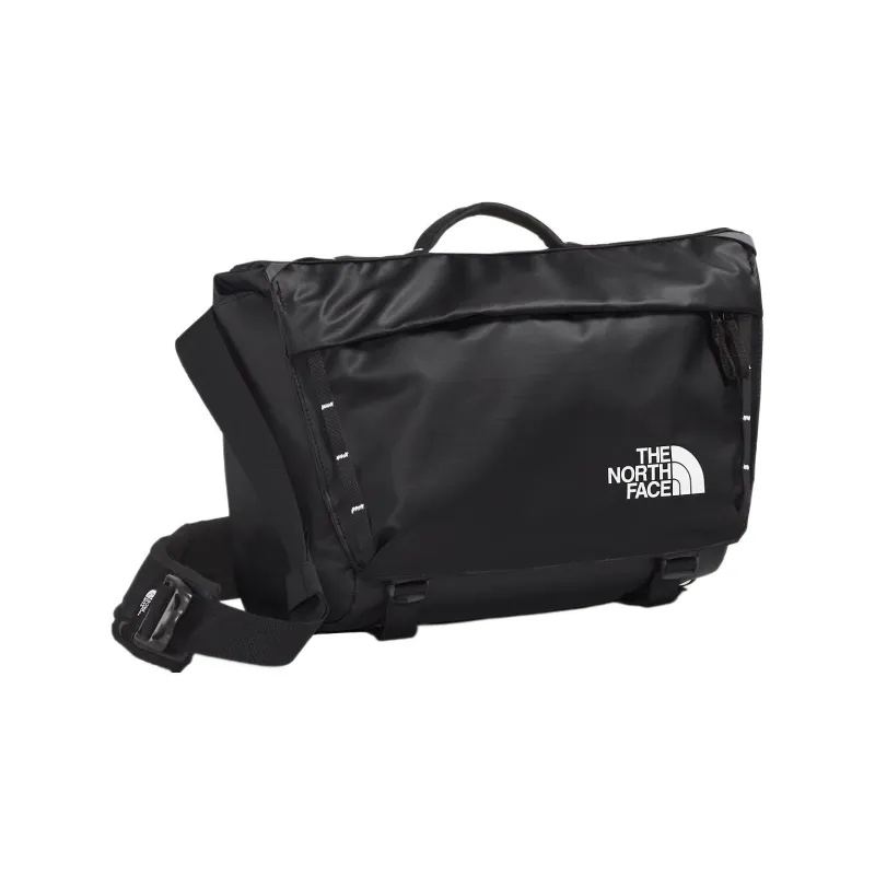THE NORTH FACE Recycled Material Messenger Bag Crossbody Bag Shoulder Bag Unisex Black-0
