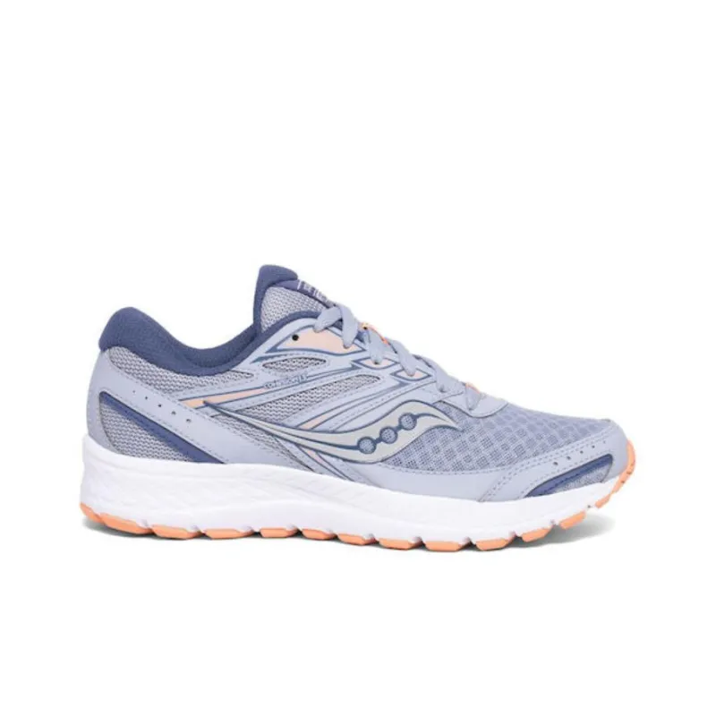 Saucony Cohesion 13 Cushioned Slip Resistant Low Top Running Shoes Women's Blue-1
