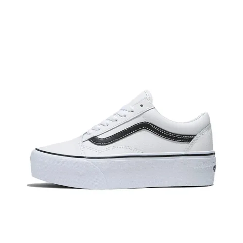 Vans Old Skool Skateboard Shoes Women's Low-Top White/Black