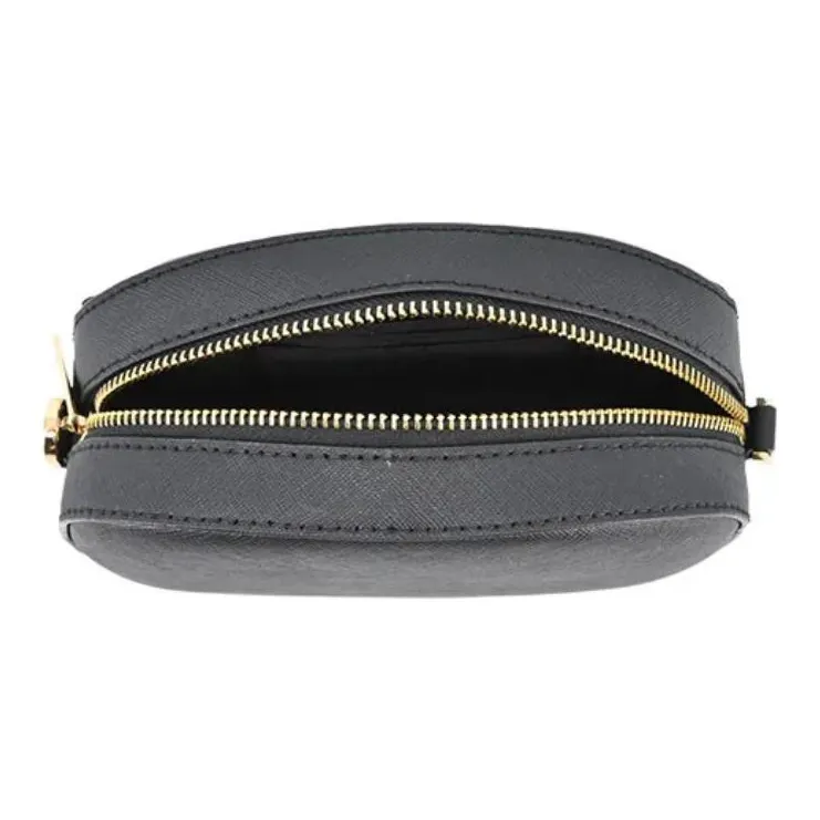 MICHAEL KORS Leather Camera Bag Shoulder Bag Crossbody Bag Small Size Women's Black-4