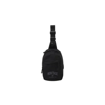 FILA Nylon Shoulder Bag Crossbody Bag Sling Bags Mini Unisex Black