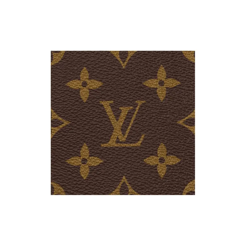LOUIS VUITTON Sac Plat Bb Bag Monogram Brown/Natural-5