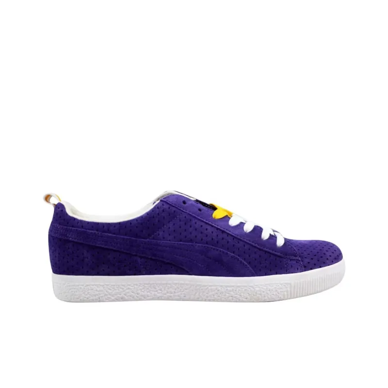 PUMA Clyde X Undefeated Gametime Violet/White Team Yellow-1