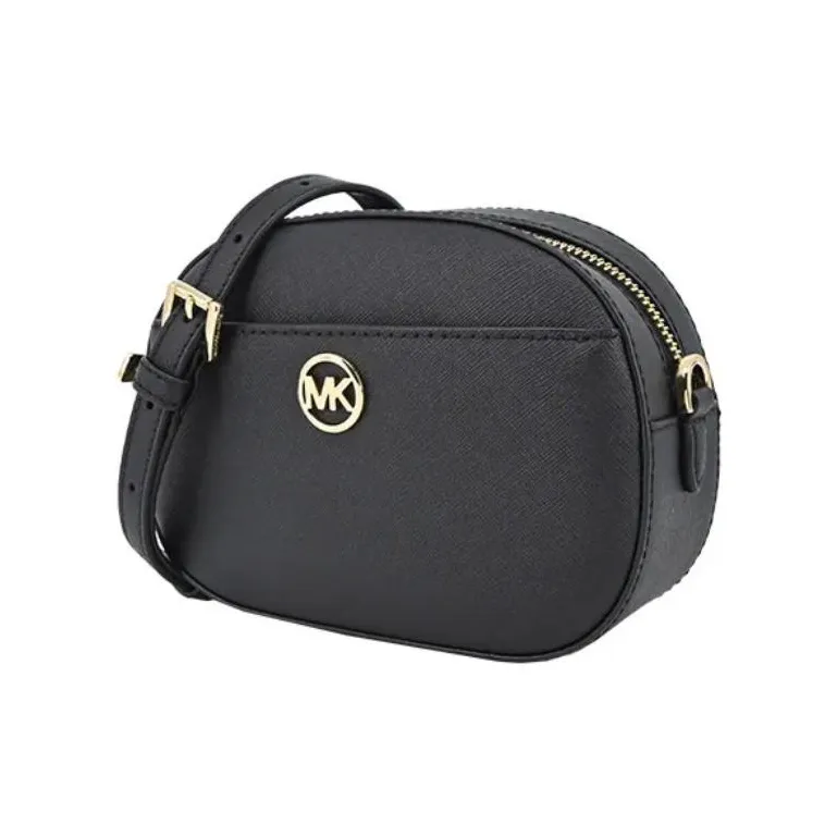 MICHAEL KORS Leather Camera Bag Shoulder Bag Crossbody Bag Small Size Women's Black-1