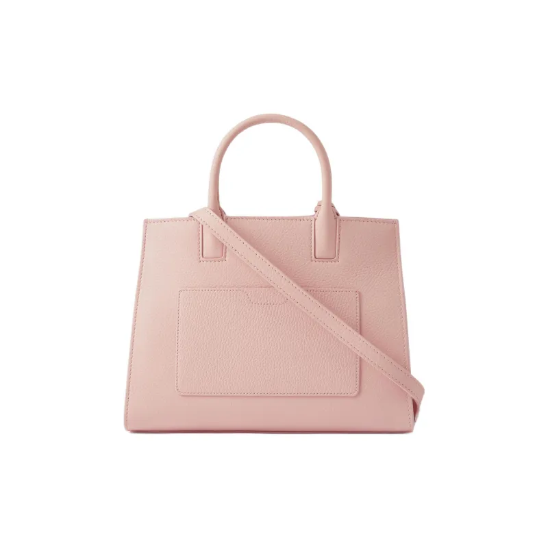 Burberry Calfskin Tote Bag Shopping Bag Handbag Mini Women's Dark Pink-1