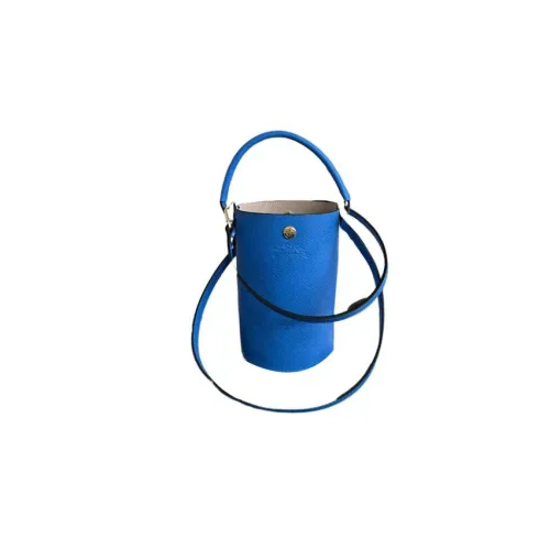 LONGCHAMP Épure Cow Leather Bucket Bag, Shoulder Bag, Crossbody Bag, Handbag Extra Small Women's Blue
