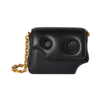OFF WHITE Burrow Nano Bag Black