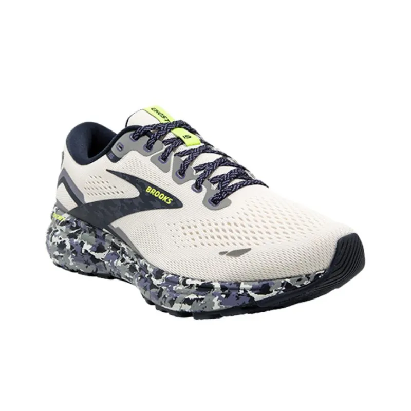 Brooks Ghost 15 Running Shoes Men Low Top White-2