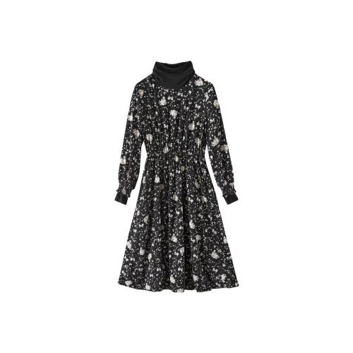 Dme Long-Sleeved Dresses Women's Black