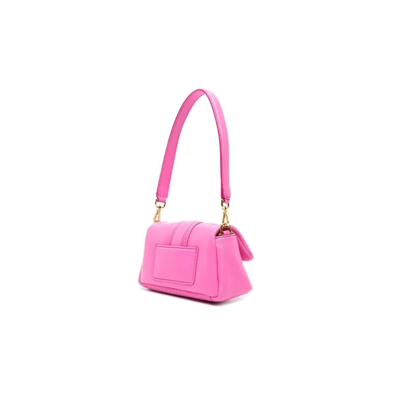 Jacquemus Lambskin Handbag Shoulder Bag Women's Fuchsia-1