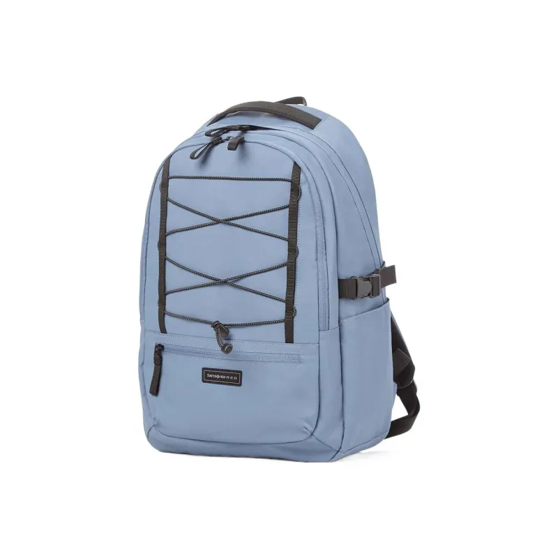 SAMSONITE Nylon With Polyester Laptop Backpack Regular Men's Blue-1