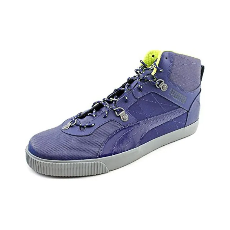 PUMA Tipton L Lux Mediebal Blue/Fluo Yellow-1