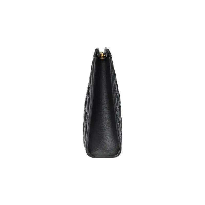 GUCCI GG Matelassé Leather Toiletry Bags Clutches Clutch Small Size Unisex Black-3
