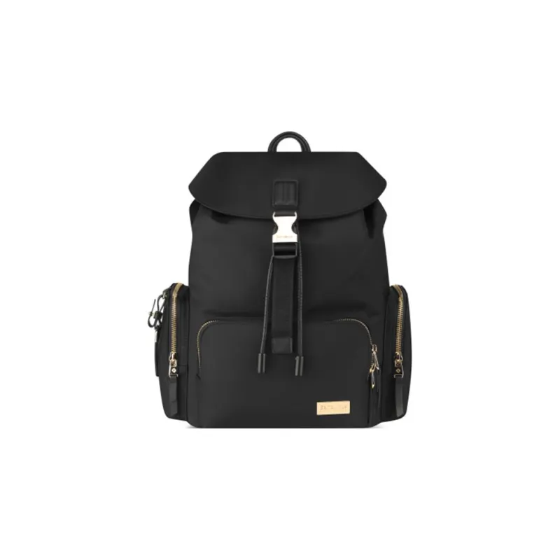 SAMSONITE KHALEESI Fabric With Cow Leather Laptop Backpack Women's Black-0