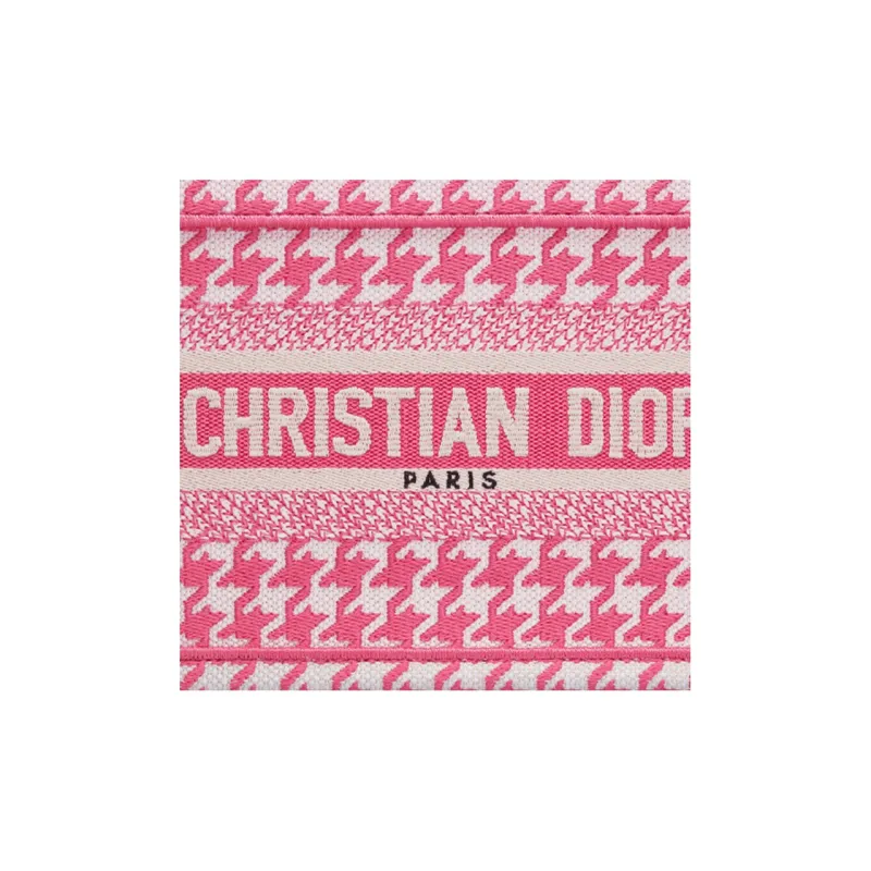 DIOR Canvas Bag, Handbag Mini Women's Peony Pink-3