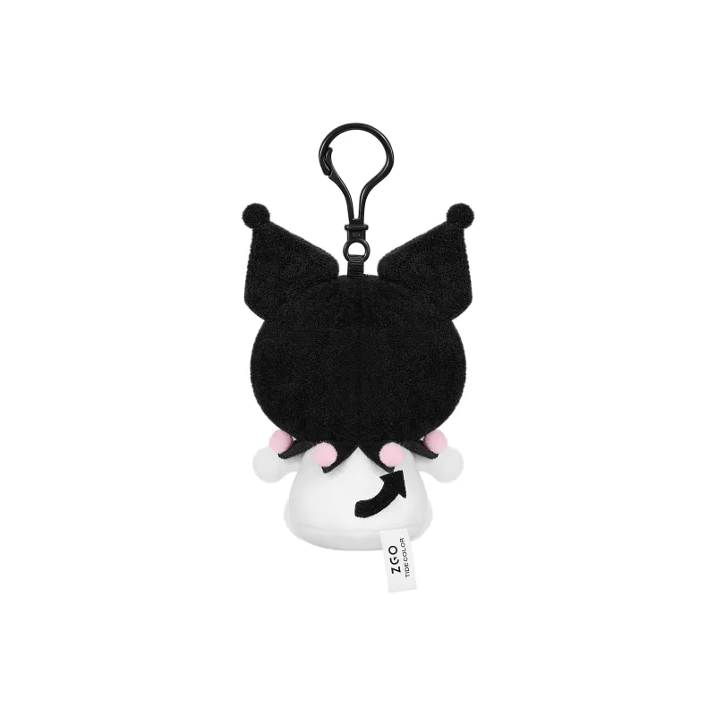 Zgo Sanrio Polyester Bag Accessory Keychain, Bag Accessory Bag Pendant, Doll Charm Mini Unisex White-3