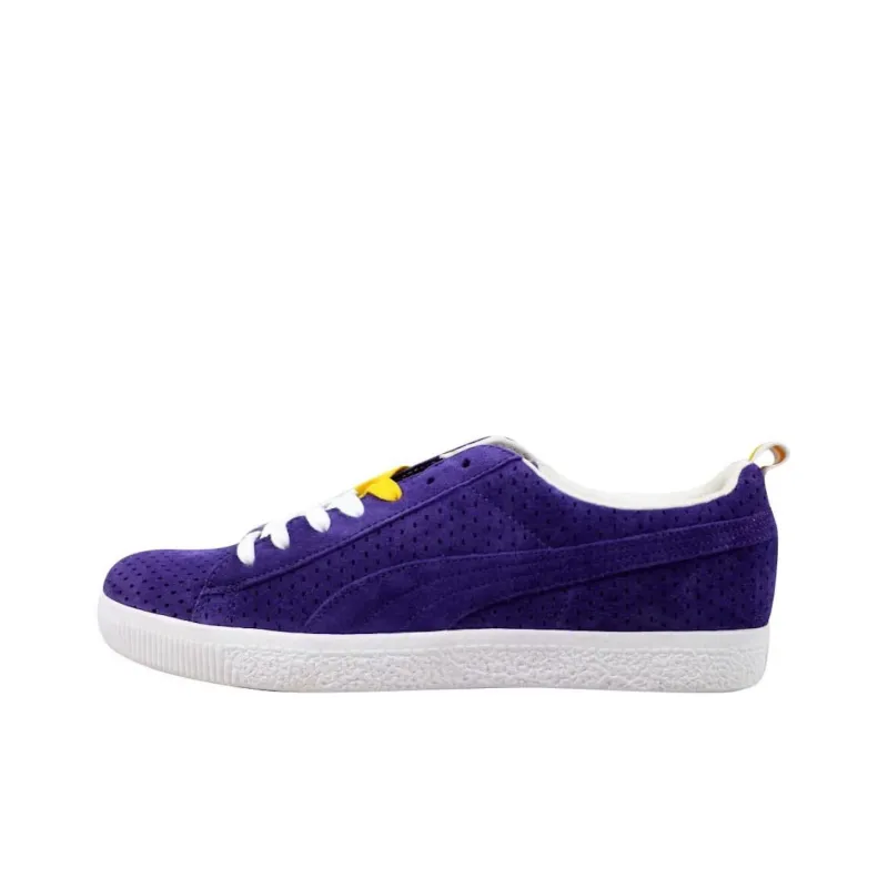 PUMA Clyde X Undefeated Gametime Violet/White Team Yellow-0