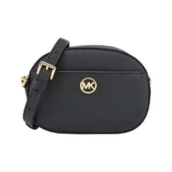 MICHAEL KORS Leather Camera Bag Shoulder Bag Crossbody Bag Small Size Women's Black