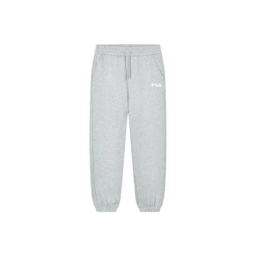 FILA Knitted Sweatpants Women's M377 Cloudy Gray Heather Gray