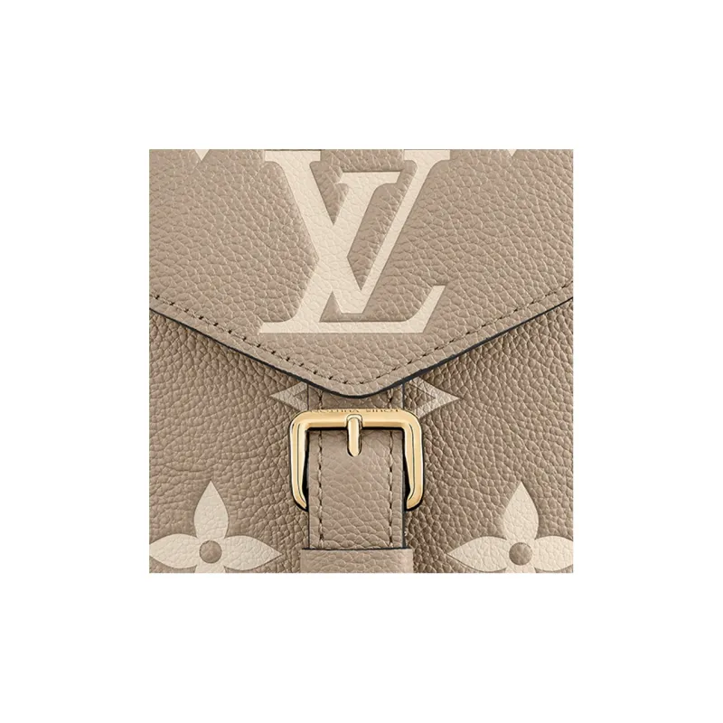 LOUIS VUITTON Tiny Backpack Monogram Empreinte Tourterelle Beige/Cream-4