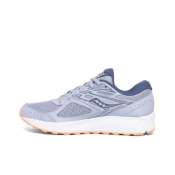 Saucony Cohesion 13 Cushioned Slip-Resistant Low-Top Running Shoes Women's Blue